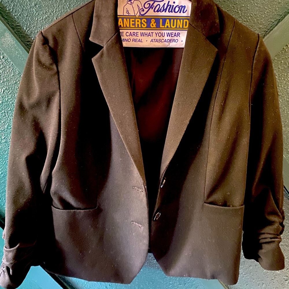 Express three quarter sleeve blazer